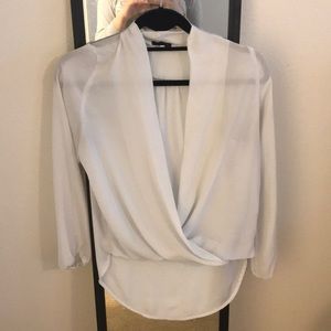 White long sleeve shirt